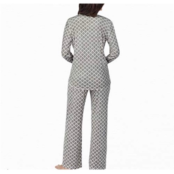 Nautica Ladies 2-Piece Silky Fleece Pajama Set - Picture 4 of 4